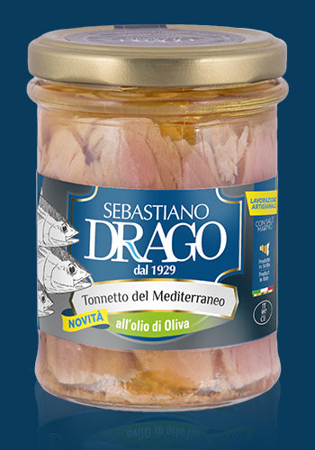Drago Mediterranean Tuna Fillets in Olive Oil 200g