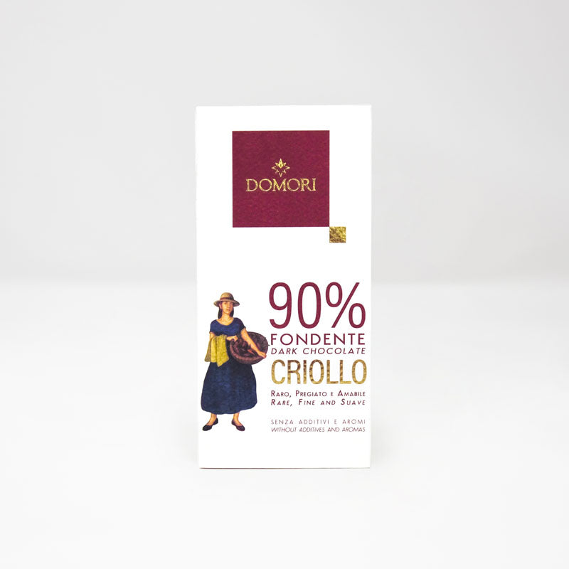 Domori Criollo Blend - Dark chocolate 90%, 50g