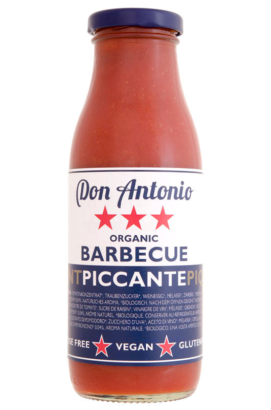 Don Antonio Spicy barbecue organic sauce 400g